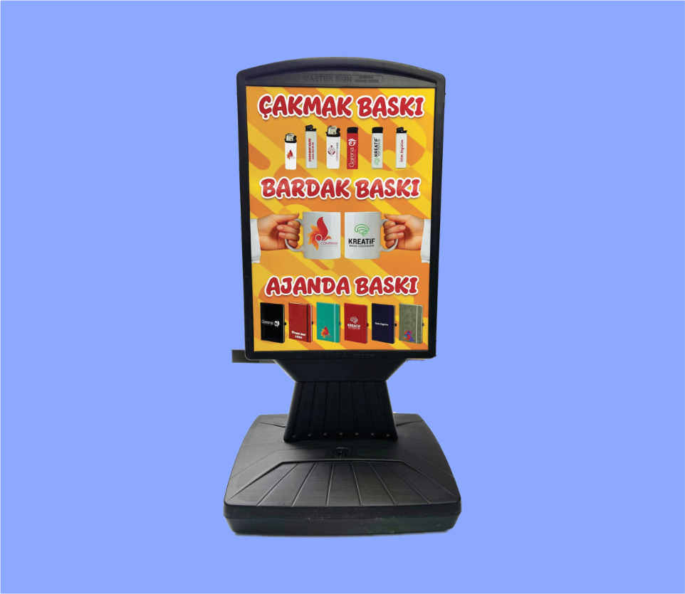 “Reklam amaçlı duba baskı uygulaması”  “Logo baskılı trafik dubası”  “Dış mekâna dayanıklı duba baskı”  “Yönlendirme için baskılı reklam dubası”